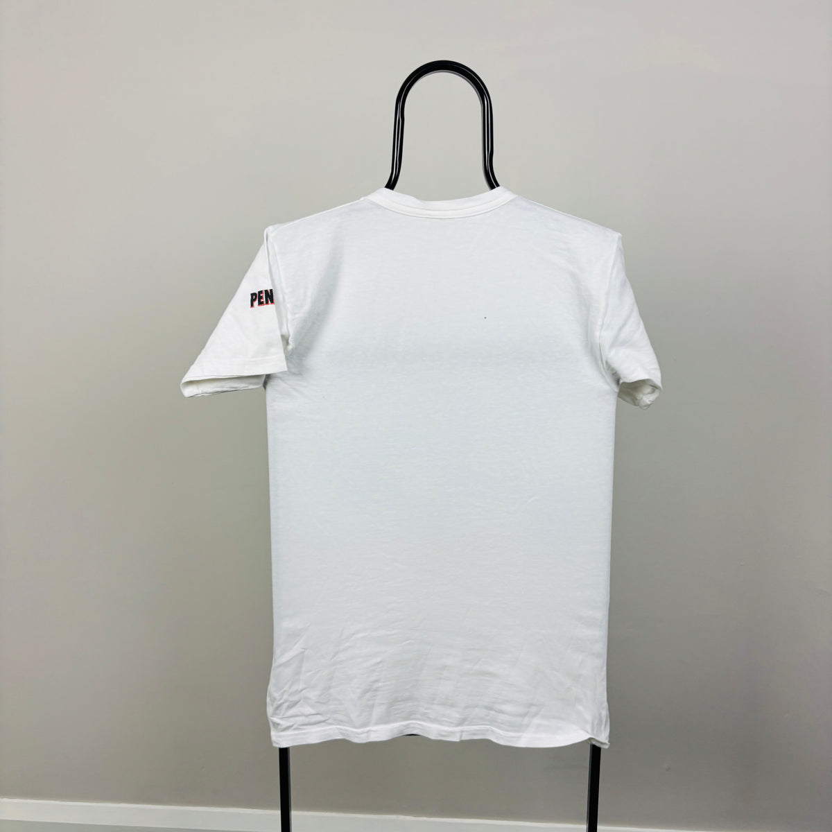 90s Penguin Biscuit T-Shirt White Small