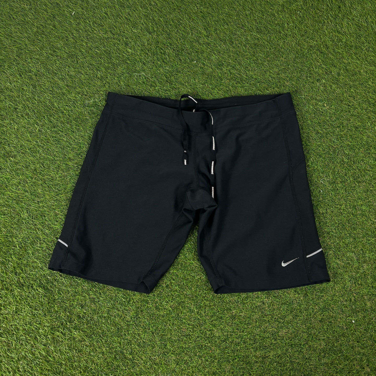 00s Nike Running Set Jacket + Shorts Black Women’s XL