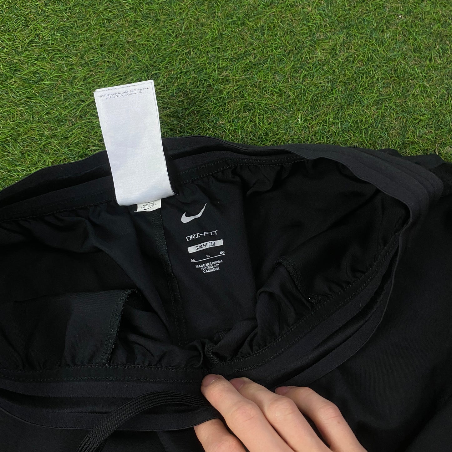 00s Nike Netherlands Football Shorts Black XL