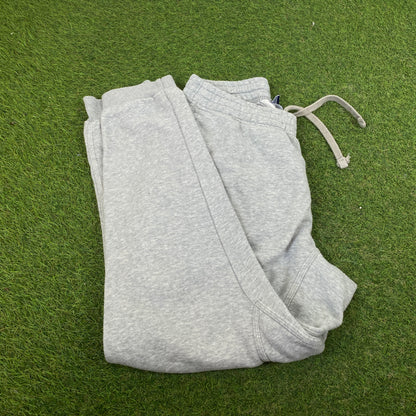 00s Nike Cotton Joggers Grey Large