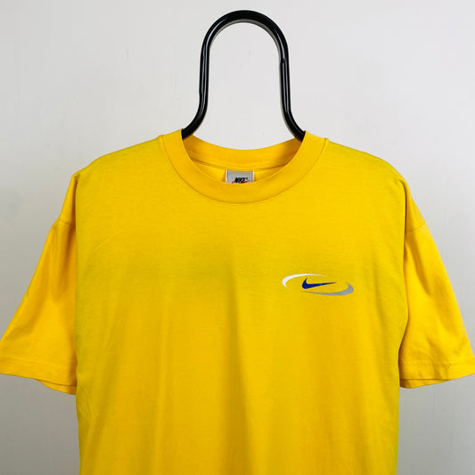 90s Nike T-Shirt Yellow Large