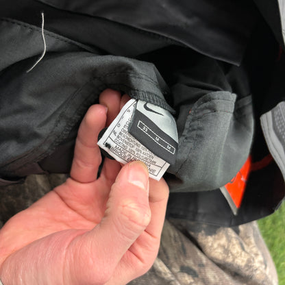 00s Nike Waterproof Trousers Joggers Black Medium