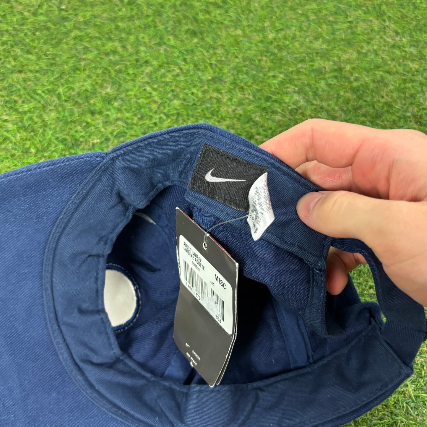 00s Nike Tiempo Scorpion Hat Blue