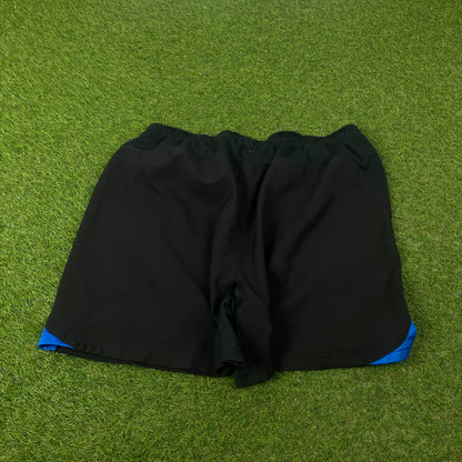 00s Nike Inter Milan Football Shorts Black XL