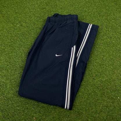 00s Nike Piping Joggers Blue XL