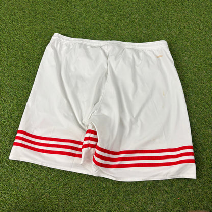 00s Adidas Shorts White XL