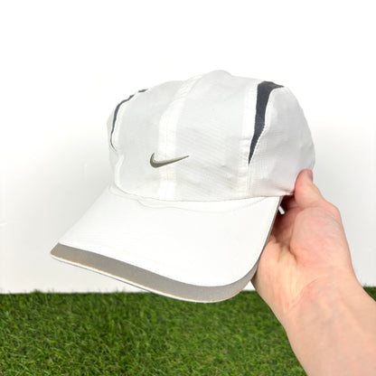 00s Nike Reflective Running Hat White