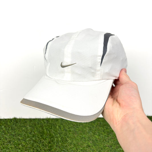 00s Nike Reflective Running Hat White