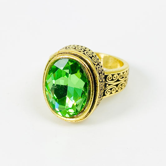 Vintage Antique Gem Ring Gold