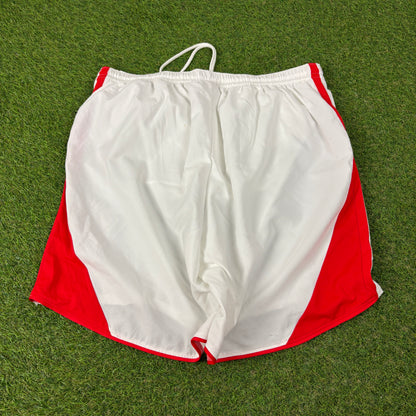 90s Puma Tunisia Football Shorts White XL
