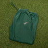 Retro Reebok Cotton Joggers Green Small