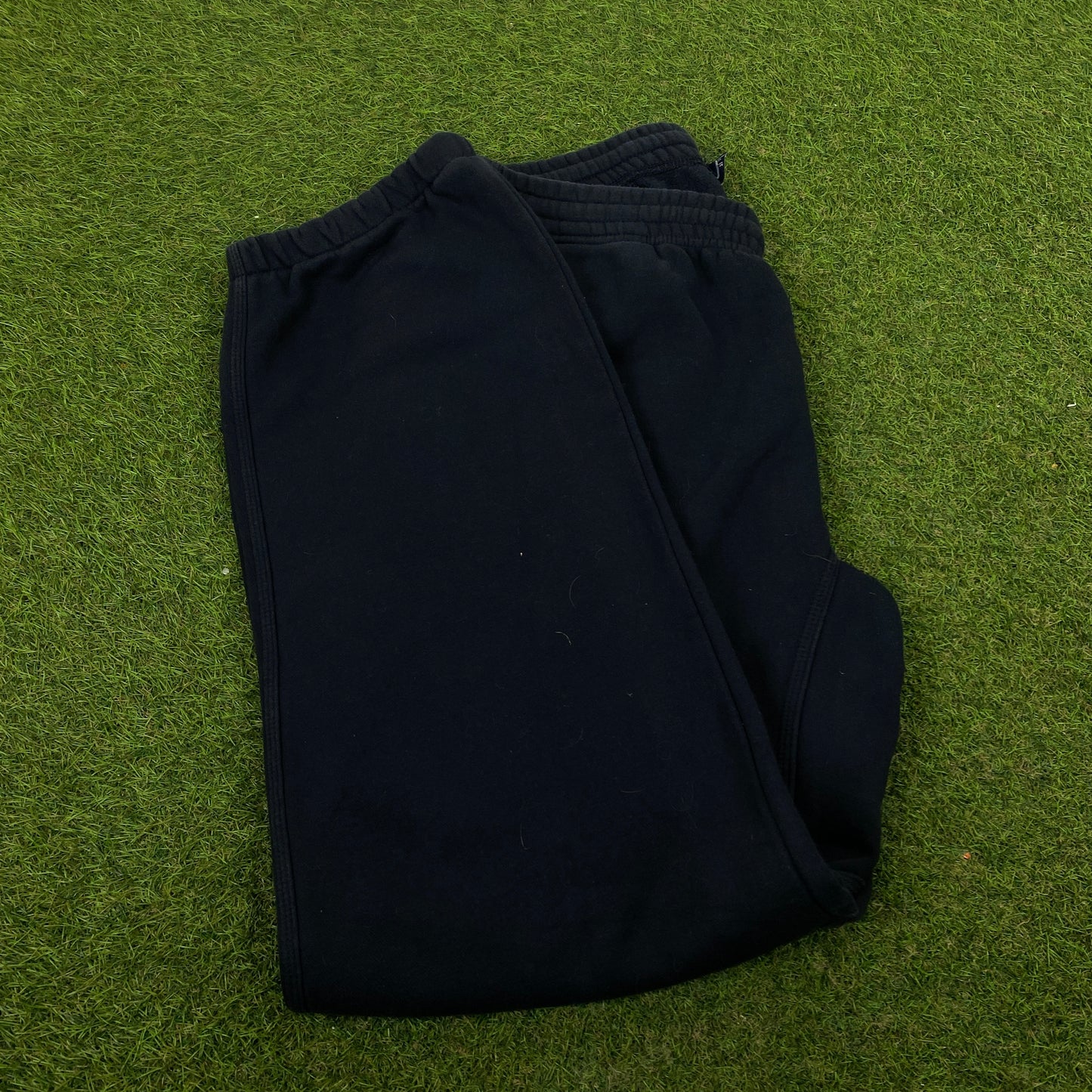 00s Nike Wide Leg Cotton Joggers Blue Medium