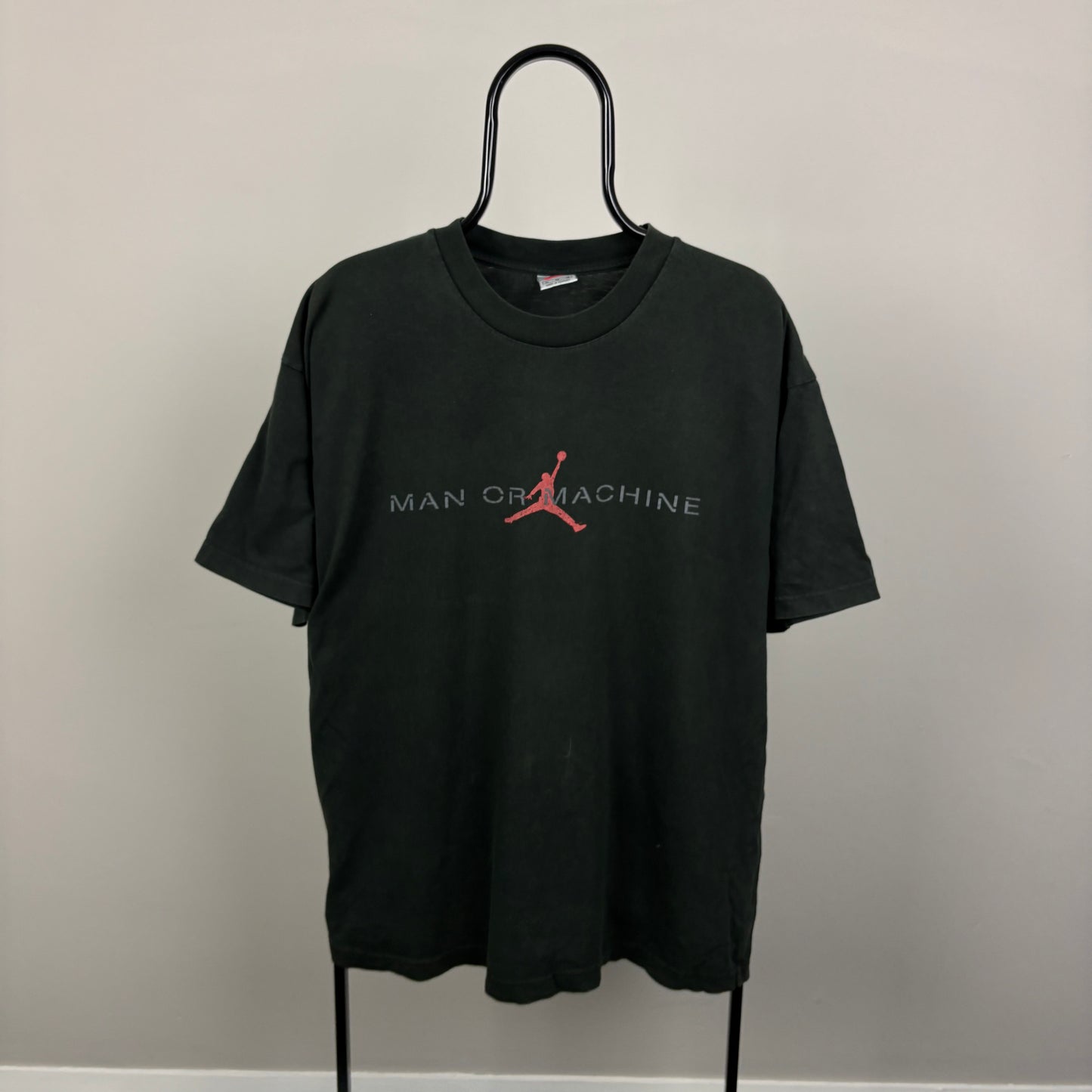 90s Nike Air Jordan T-Shirt Black XL