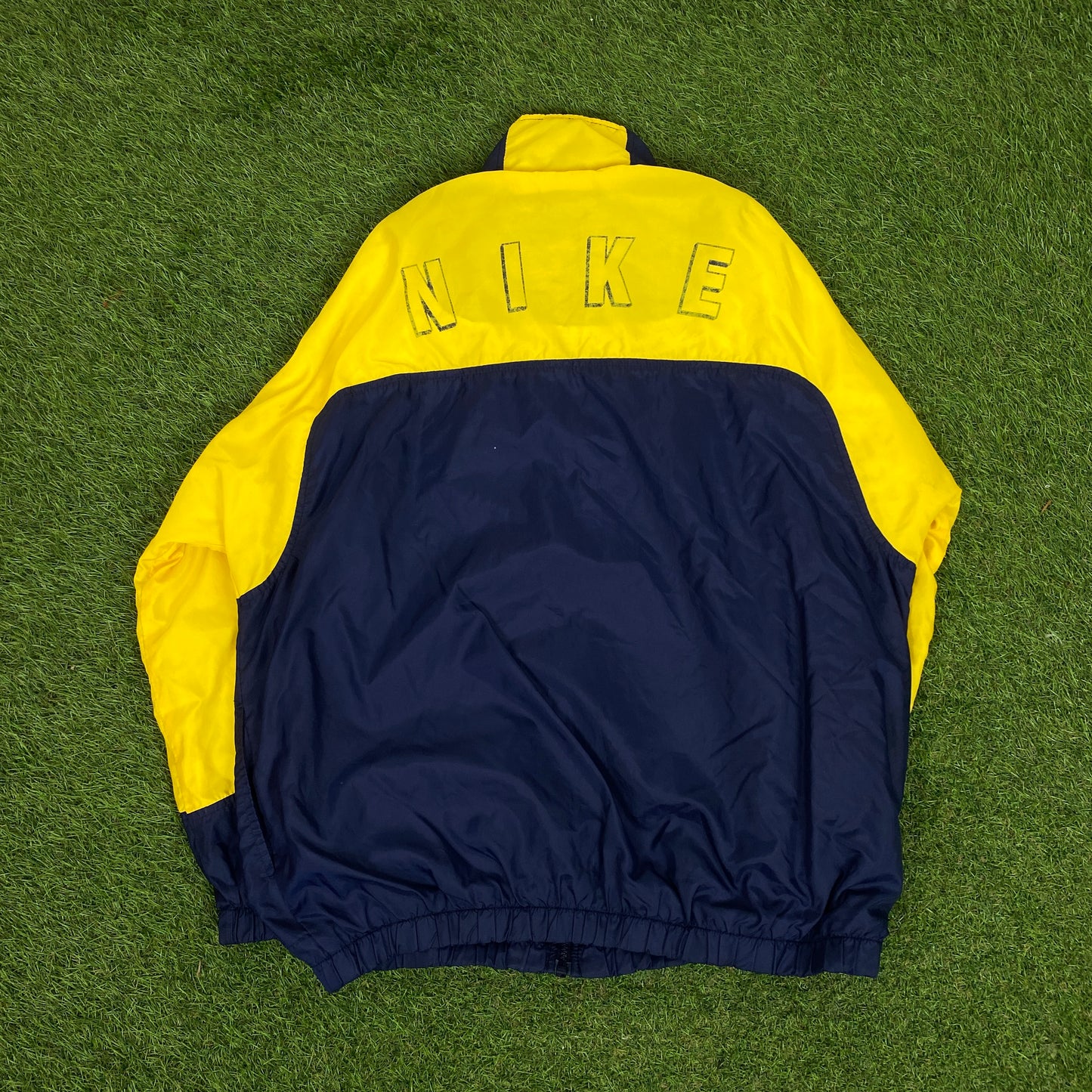 90s Nike Piping Tracksuit Jacket + Joggers Set Blue Women’s Large
