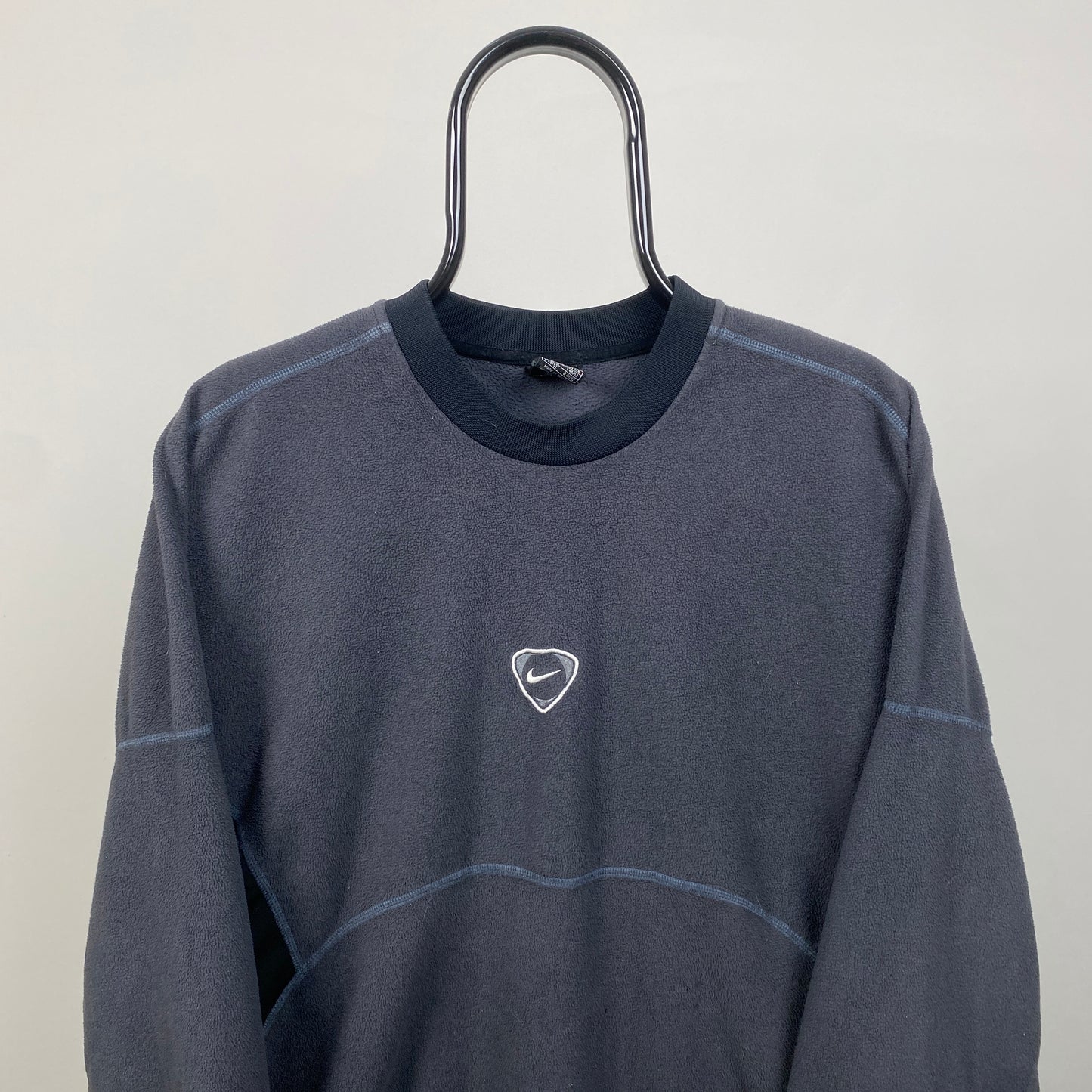 00s Nike Fleece Sweatshirt Grey Medium