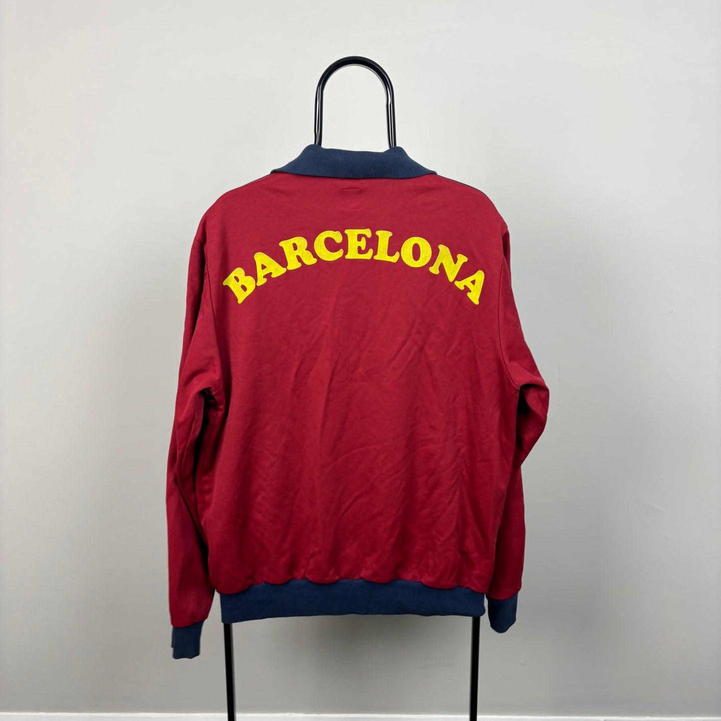 00s Adidas I Love Barcelona Jacket Red XL