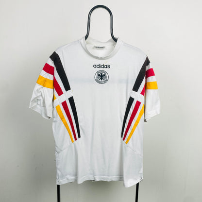 90s Adidas Germany T-Shirt White Medium