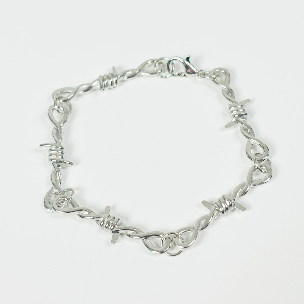 Retro Barbed Bracelet .925 Silver