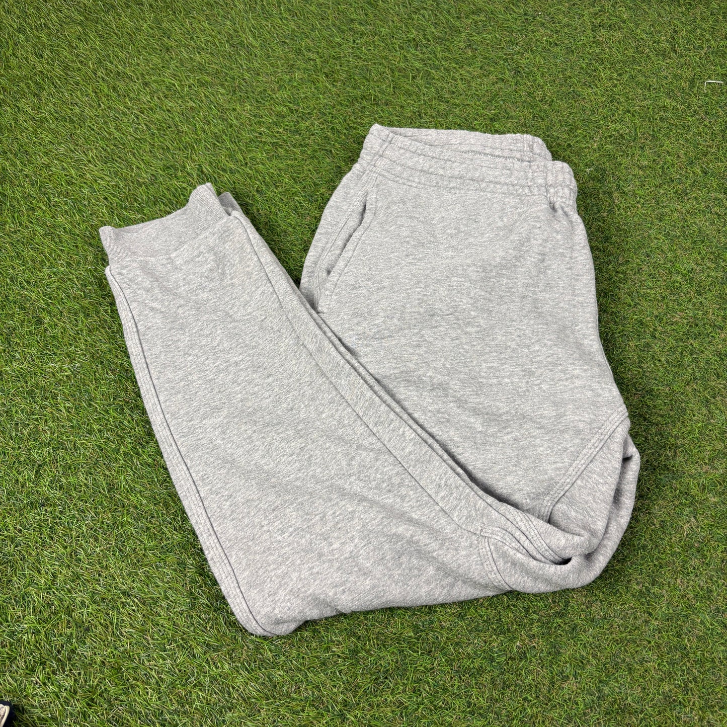 00s Nike Cotton Joggers Grey Large