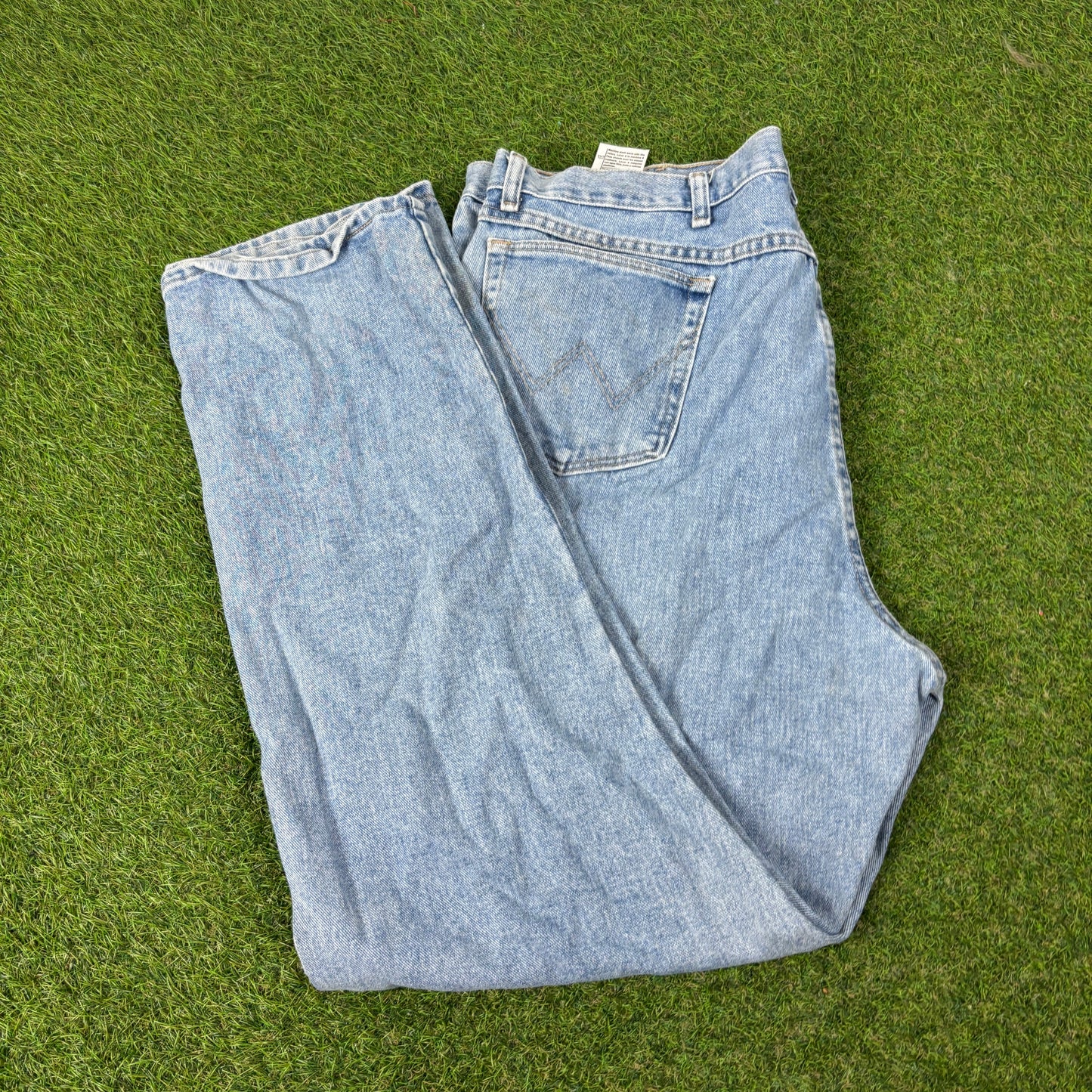 00s Carhartt Workwear Trousers Joggers Blue Large 36x34