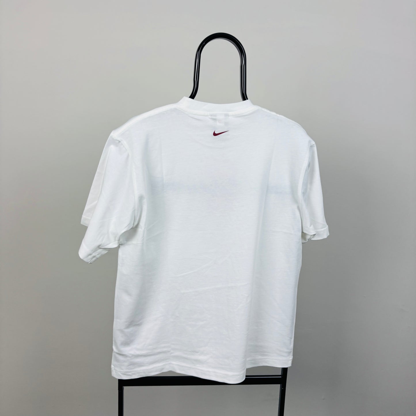 00s Nike Roman Numeral T-Shirt White Medium