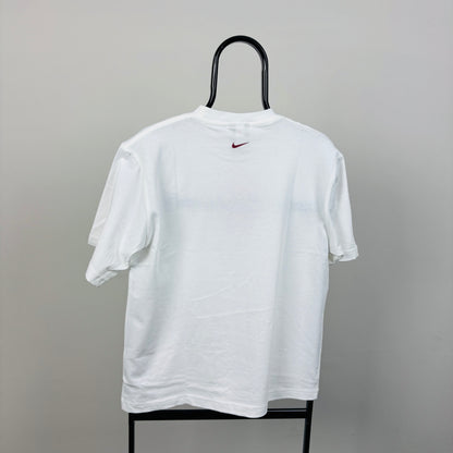 00s Nike Roman Numeral T-Shirt White Medium