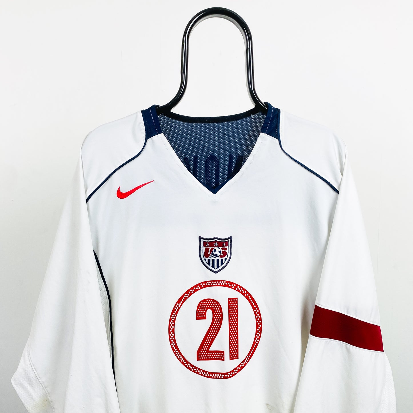 00s Nike USA Landon Donovan Football Shirt T-Shirt White XL