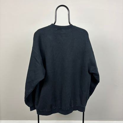 90s Nike Sweatshirt Black XL