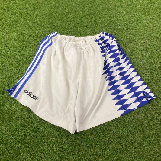 90s Adidas Shorts White Large