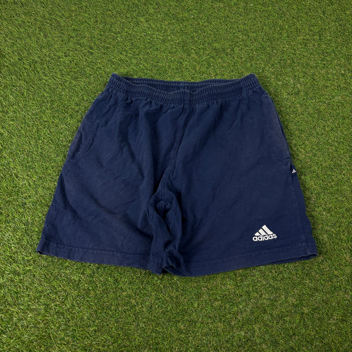 90s Adidas Shorts Blue Small