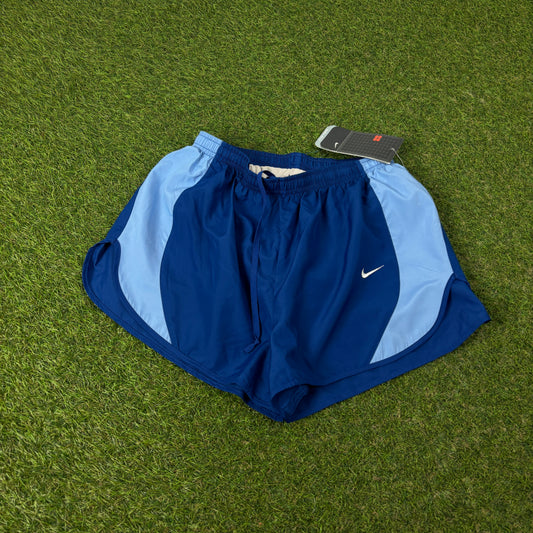 00s Nike Running Shorts Blue Small