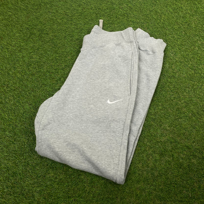 00s Nike Cotton Joggers Grey Small