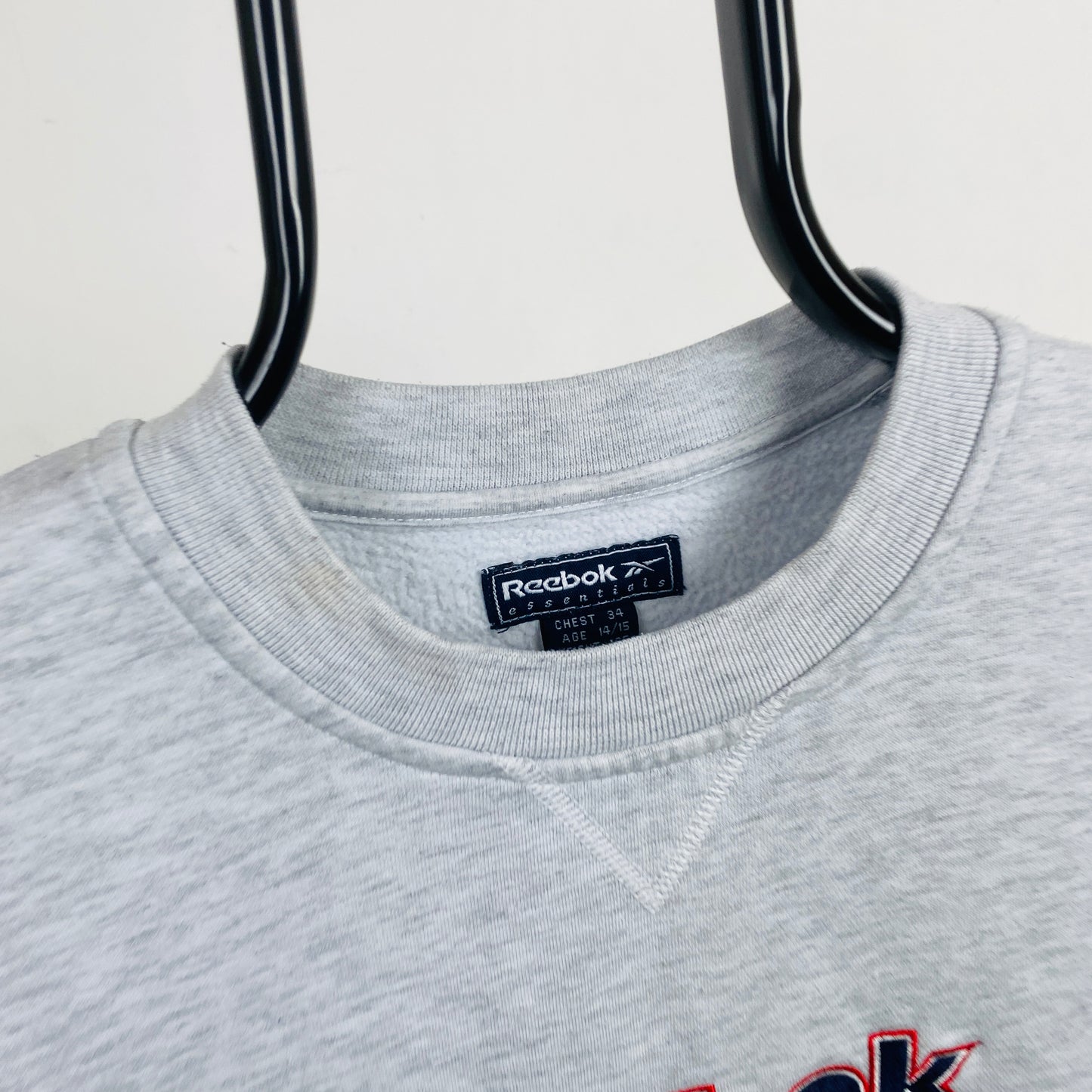 Retro Reebok Sweatshirt Grey XS