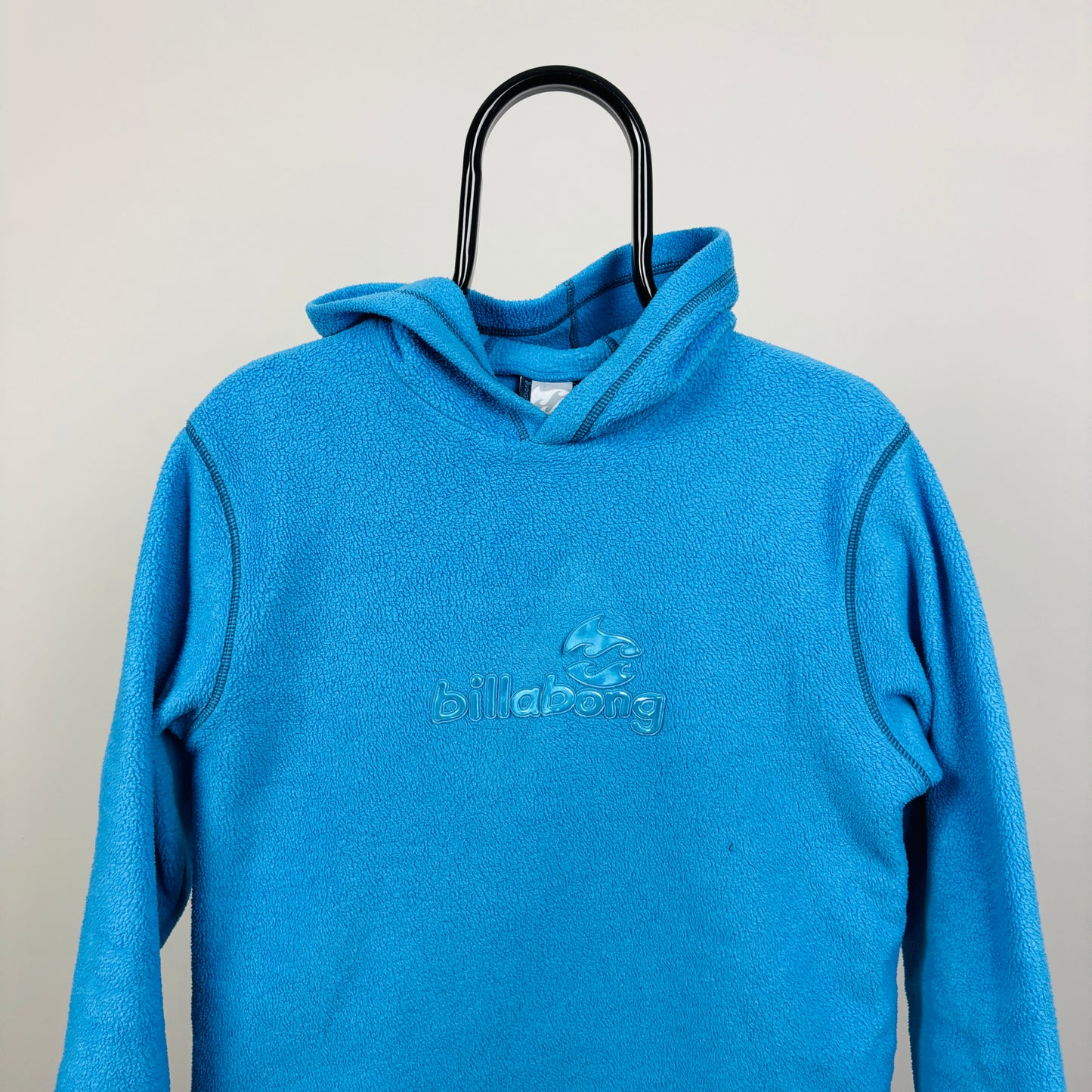 00s Billabong Fleece Hoodie Blue Women’s Large