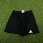 00s Adidas Nylon Shorts Black Medium