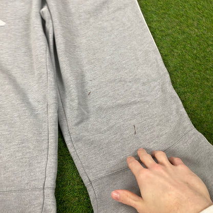 00s Nike Air Max Wide Leg Cotton Joggers Grey Medium