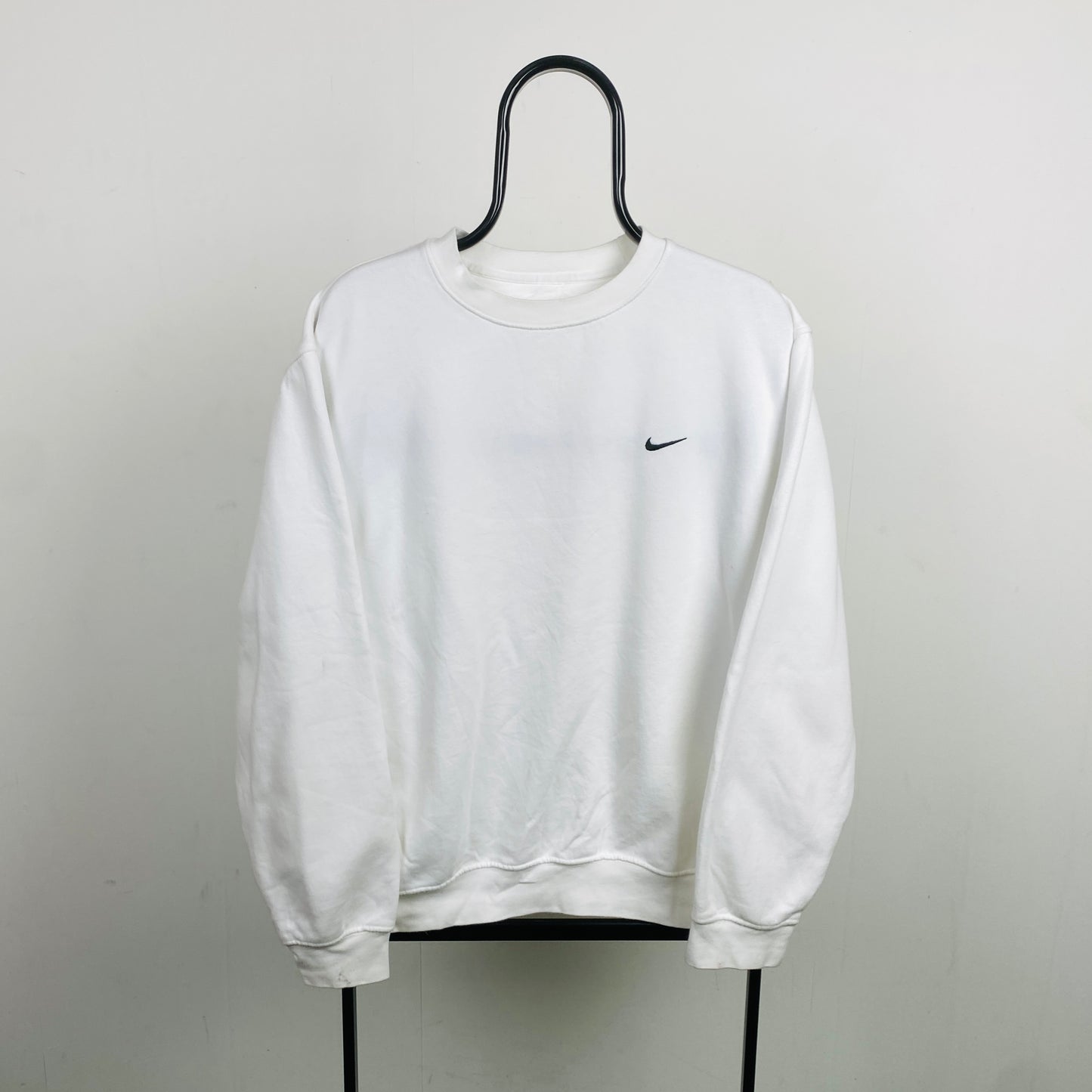 00s Nike Heavyweight Sweatshirt White Small