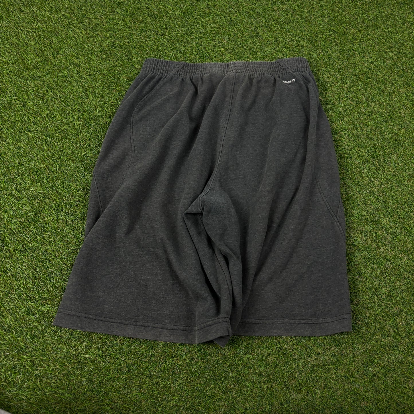 00s Nike Cotton Shorts Grey Medium