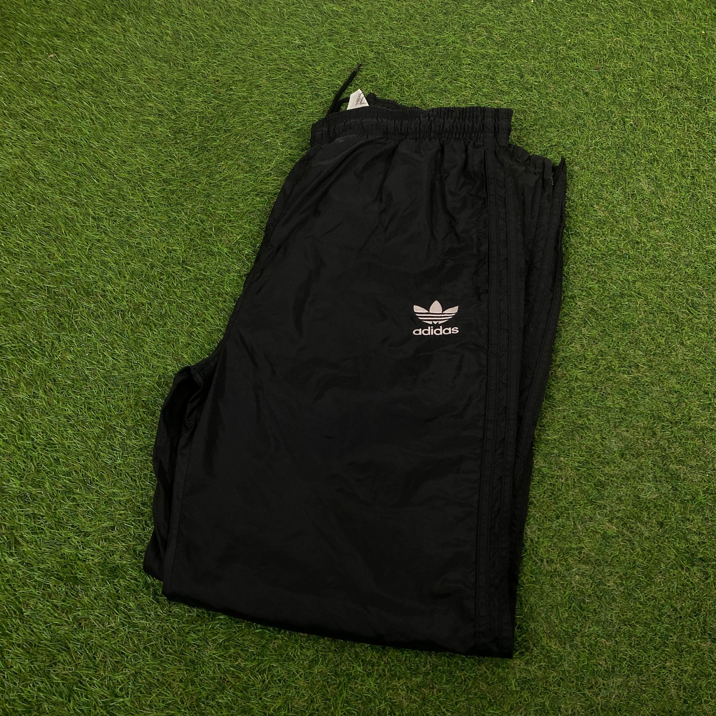 90s Adidas Joggers Black Medium