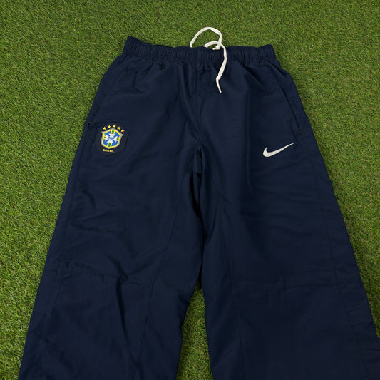 90s Nike Brazil Joggers Blue Small