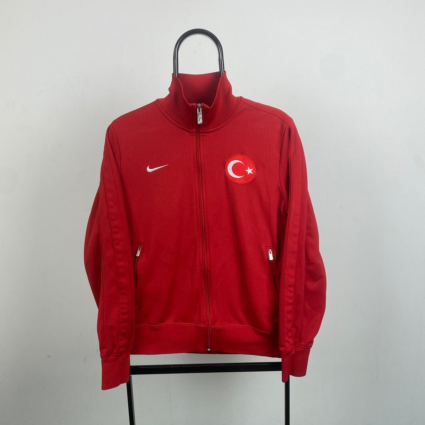 00s Nike Turkey Windbreaker Jacket Red Medium