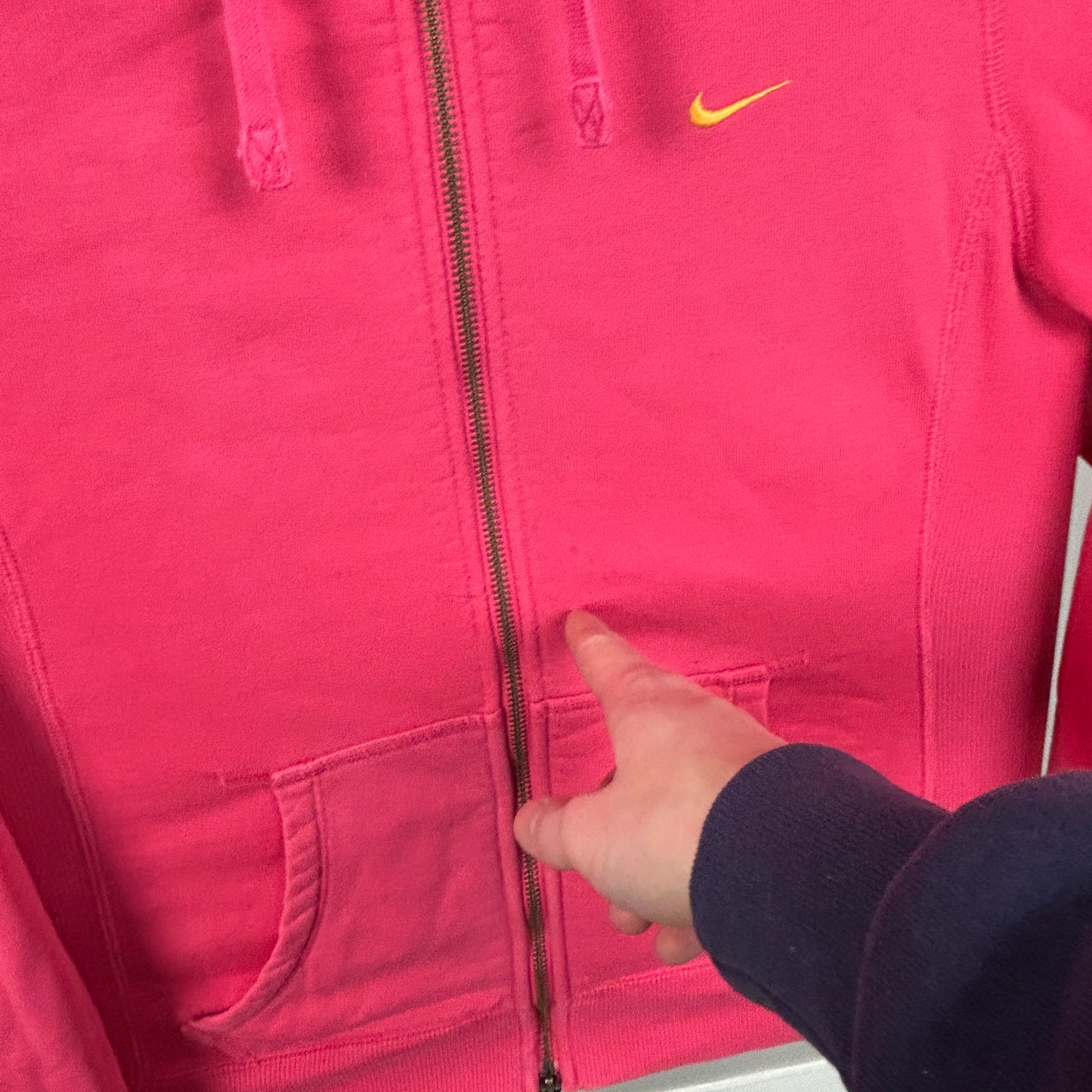 00s Nike Zip Hoodie Pink Women’s Small