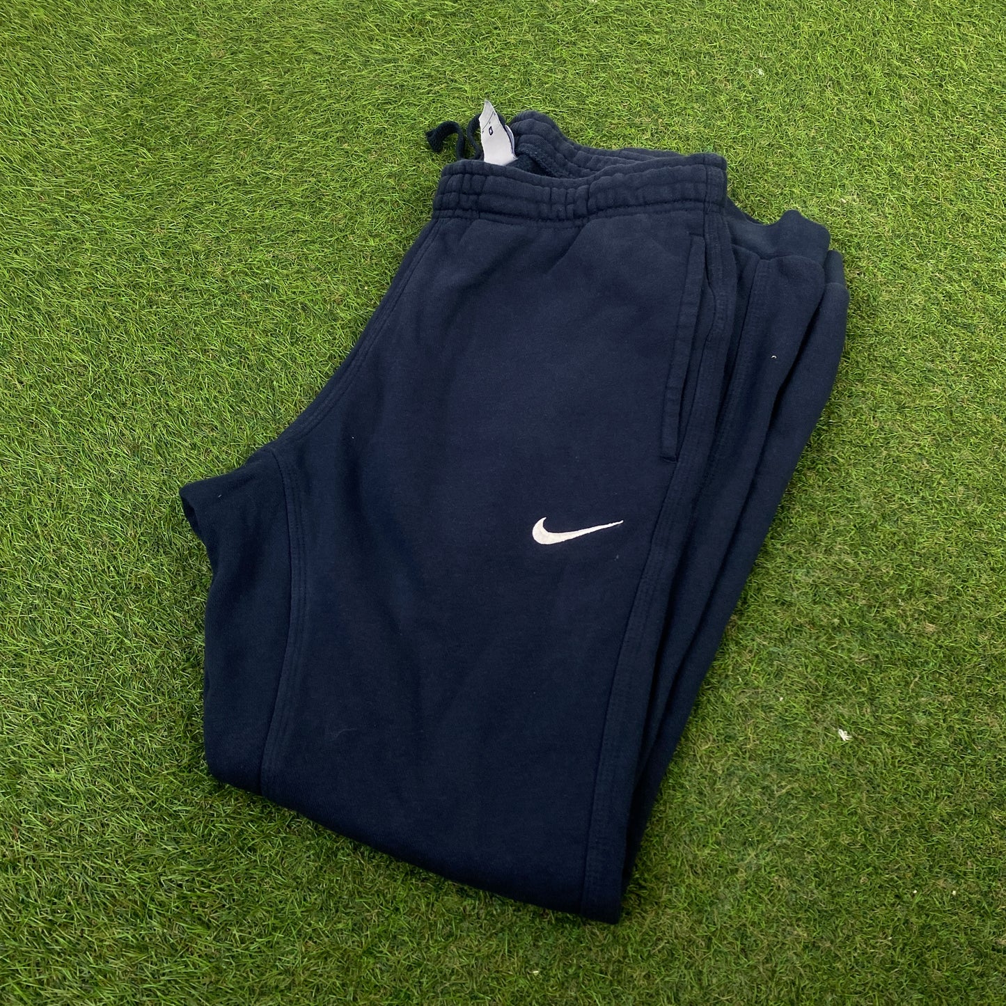 00s Nike Cotton Joggers Blue Medium