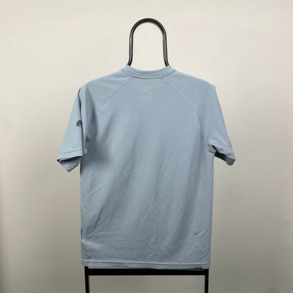 00s Nike ACG Cobweb T-Shirt Blue Medium