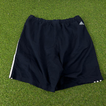 90s Adidas Shorts Blue Large