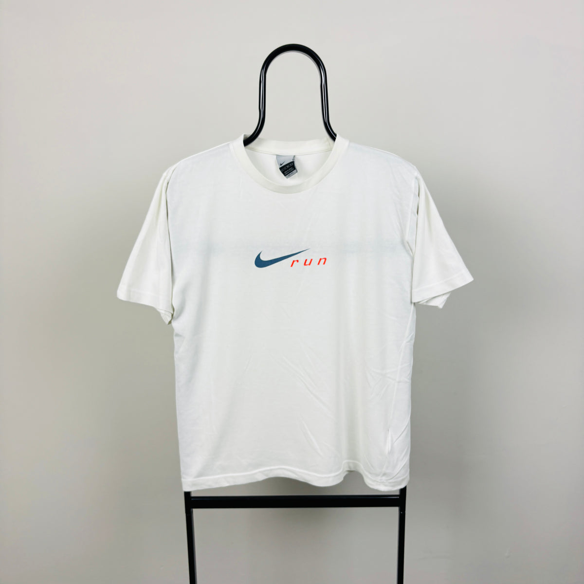00s Nike Run T-Shirt White Small