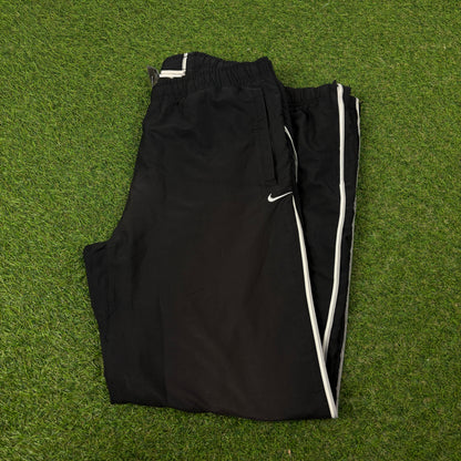 00s Nike Piping Joggers Black Small