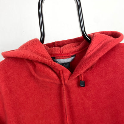 00s Nike Heavyweight Fleece Hoodie Red XL