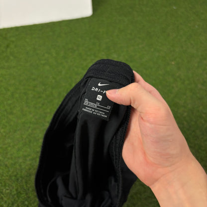 00s Nike Football Shorts Black Small