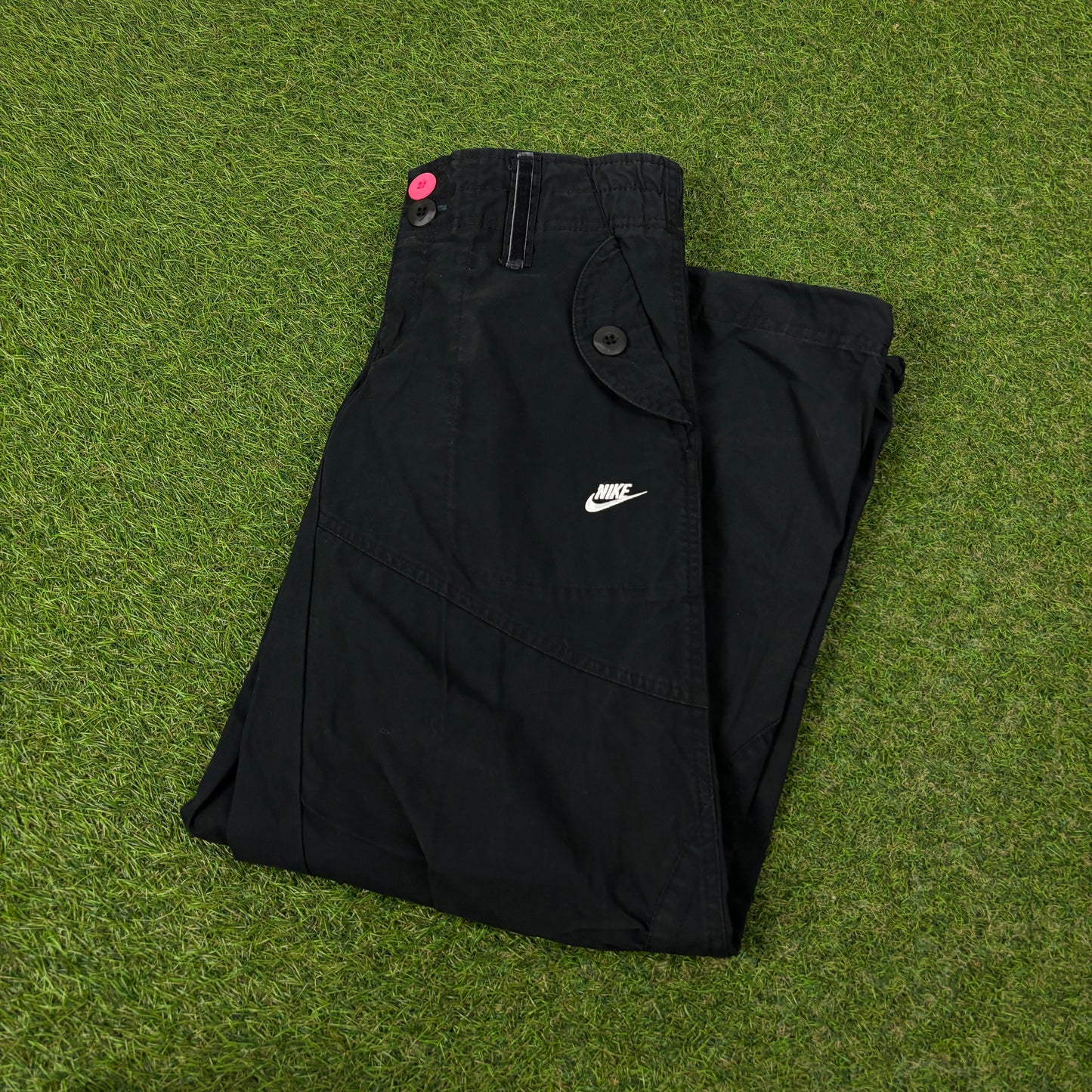 00s Nike Cargo Trousers Joggers Black XS